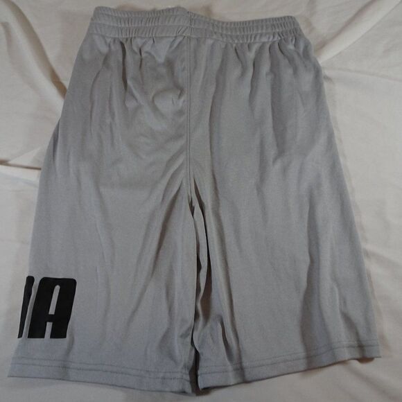 Puma Boy Youth Grey Shorts Size L (14-16) - Picture 4 of 8